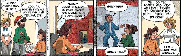 Heart of the City - Wednesday December 25, 2024 Comic Strip