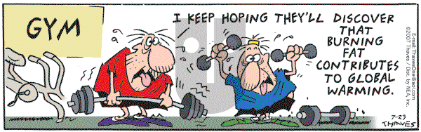 Frank and Ernest - Monday July 23, 2007 Comic Strip