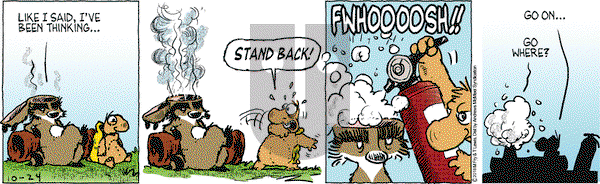 Over the Hedge on Wednesday October 24, 2018 Comic Strip