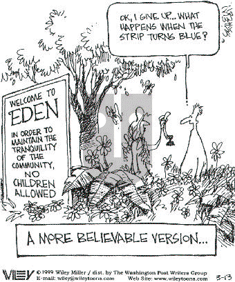 Non Sequitur on Saturday March 13, 1999 Comic Strip