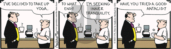 The Born Loser on Wednesday October 25, 2023 Comic Strip