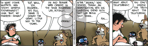 Get Fuzzy on Friday December 17, 2010 Comic Strip