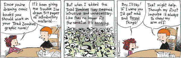 Cul de Sac on Saturday April 28, 2012 Comic Strip