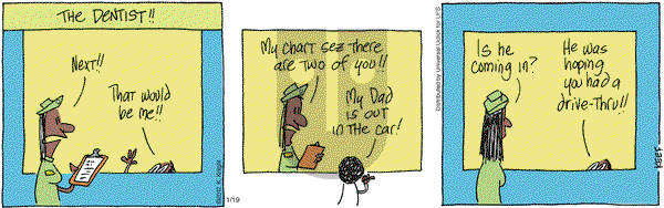 The Knight Life on Thursday January 19, 2012 Comic Strip