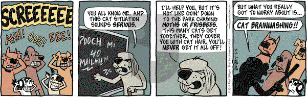 Pooch Cafe on Thursday May 5, 2011 Comic Strip