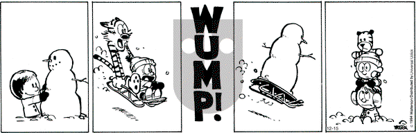 Calvin and Hobbes on Monday December 15, 2014 Comic Strip