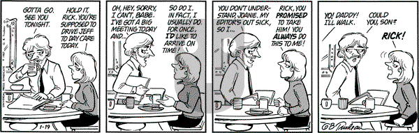 Doonesbury on Monday January 19, 1987 Comic Strip
