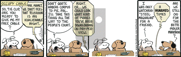 DeFlocked on Thursday May 31, 2012 Comic Strip