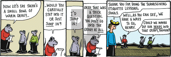 Overboard on Thursday November 21, 2019 Comic Strip