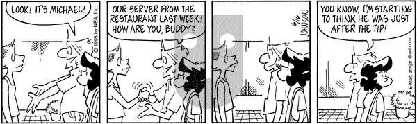 Arlo and Janis on Friday June 16, 1995 Comic Strip