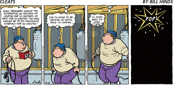 Cleats - Sunday March 6, 2005 Comic Strip