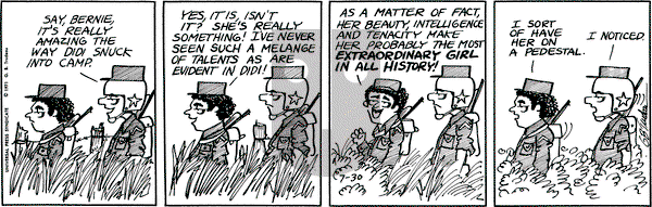 Doonesbury on Friday July 30, 1971 Comic Strip