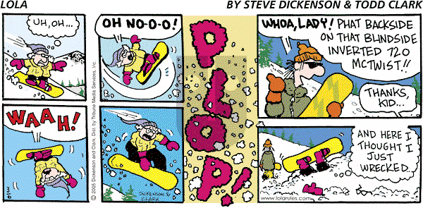 Lola on Sunday March 6, 2005 Comic Strip