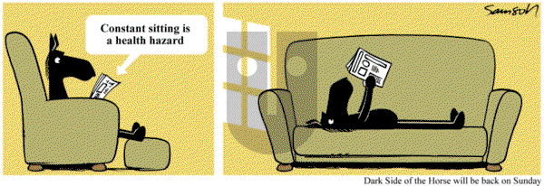Dark Side of the Horse on Friday October 17, 2014 Comic Strip