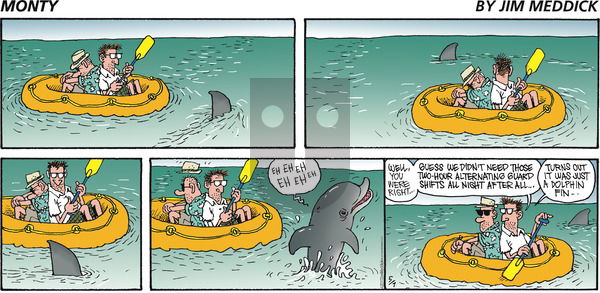 Monty on Sunday May 7, 2017 Comic Strip