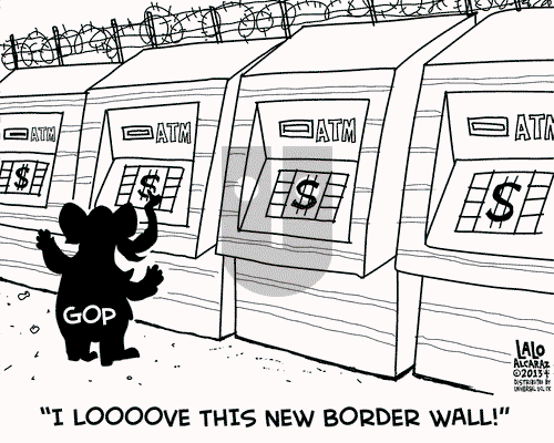 Lalo Alcaraz on Wednesday July 10, 2013 Comic Strip