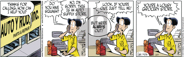 Baldo on Saturday June 7, 2014 Comic Strip
