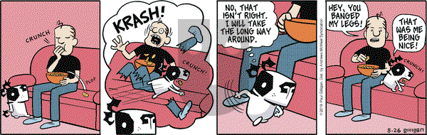 Pooch Cafe on Monday August 26, 2019 Comic Strip