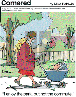 Cornered on Friday July 12, 2013 Comic Strip
