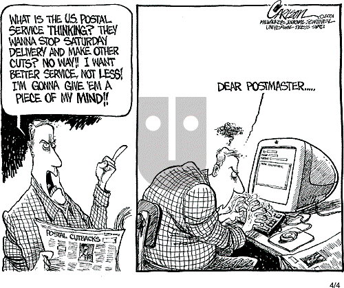 Stuart Carlson - Thursday April 5, 2001 Comic Strip