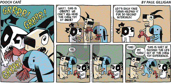 Pooch Cafe on Sunday August 8, 2010 Comic Strip