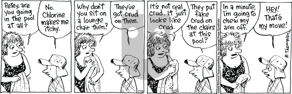 Cul de Sac on Wednesday July 9, 2008 Comic Strip