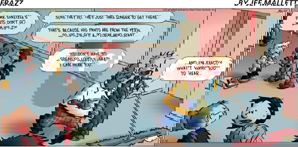 Frazz on Sunday April 10, 2011 Comic Strip