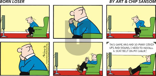 The Born Loser on Sunday January 8, 2017 Comic Strip