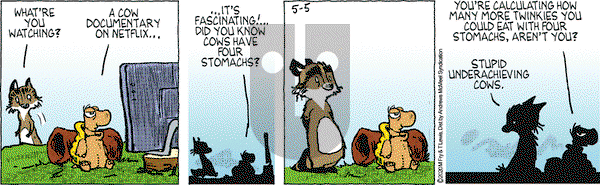 Over the Hedge on Tuesday May 5, 2020 Comic Strip