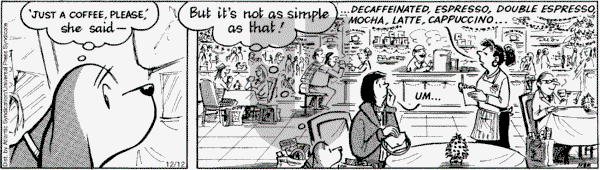 Fred Basset on Monday December 12, 2005 Comic Strip