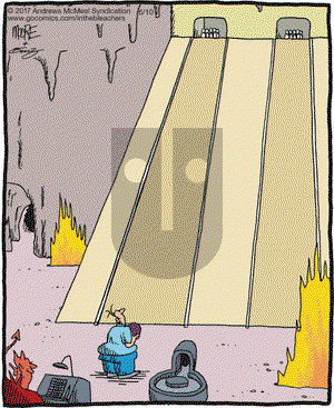 In the Bleachers on Saturday June 10, 2017 Comic Strip