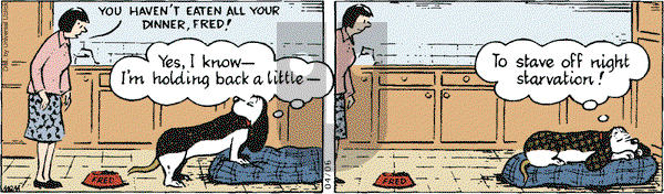 Fred Basset on Wednesday April 6, 2011 Comic Strip