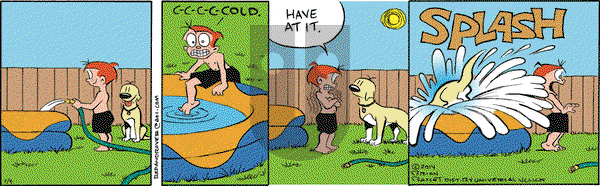 Red and Rover on Wednesday July 9, 2014 Comic Strip