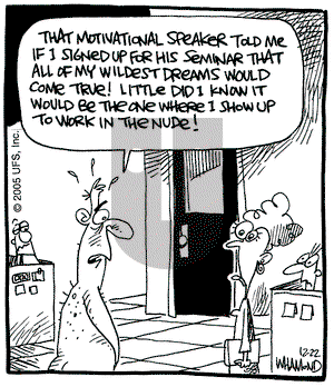 Reality Check on Thursday December 22, 2005 Comic Strip