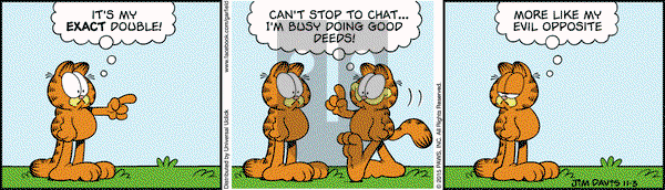Garfield on Tuesday November 3, 2015 Comic Strip