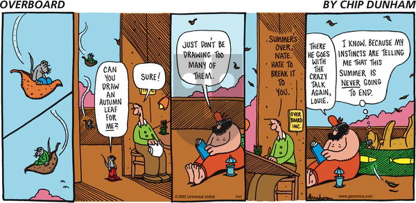 Overboard on Sunday September 22, 2013 Comic Strip