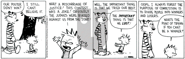 Calvin and Hobbes on Friday May 7, 1993 Comic Strip