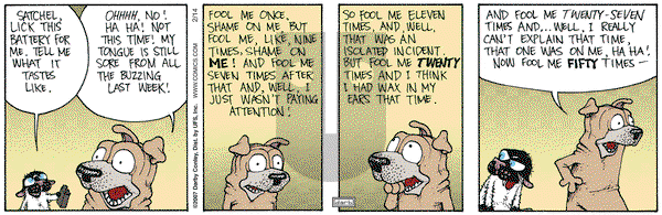 Get Fuzzy on Wednesday February 14, 2007 Comic Strip