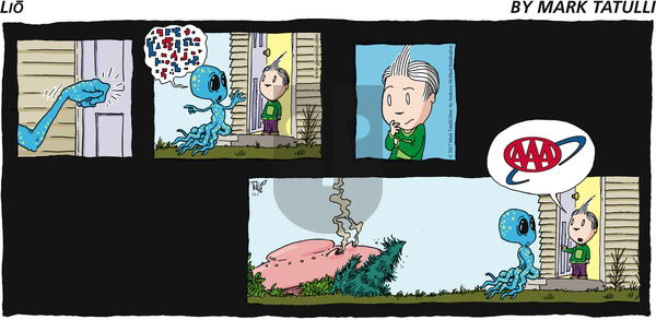Lio on Sunday October 1, 2017 Comic Strip