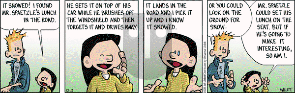 Frazz on Friday December 2, 2016 Comic Strip