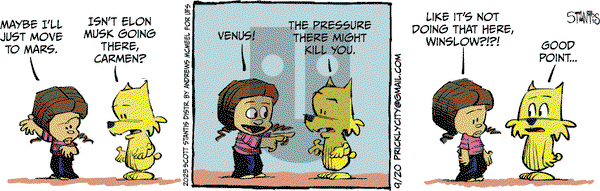 Prickly City on Saturday September 20, 2025 Comic Strip