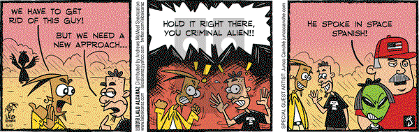La Cucaracha on Saturday June 9, 2018 Comic Strip