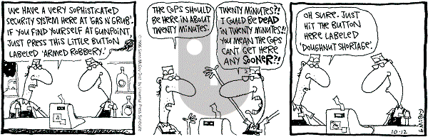 The Duplex on Saturday October 12, 1996 Comic Strip