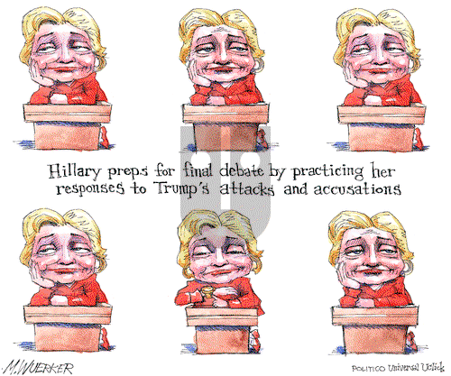Matt Wuerker on Tuesday October 18, 2016 Comic Strip