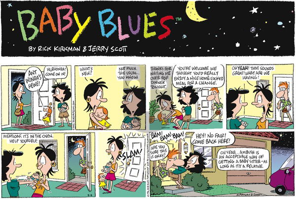 Baby Blues on Sunday August 18, 1996 Comic Strip