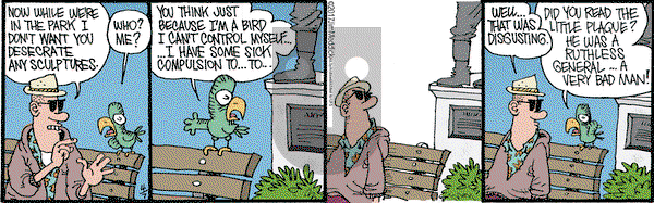 Monty on Friday April 7, 2017 Comic Strip