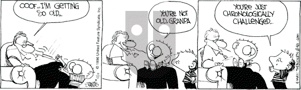 The Buckets on Thursday February 20, 1997 Comic Strip