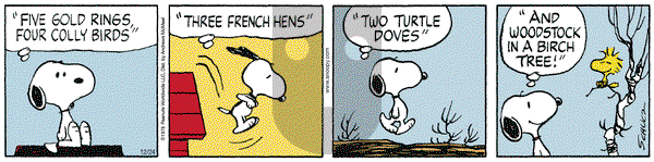 Peanuts on Wednesday December 24, 2025 Comic Strip