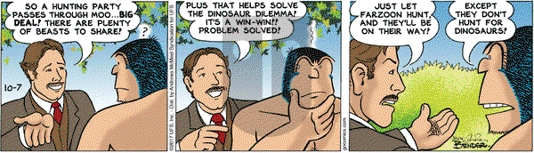 Alley Oop on Saturday October 7, 2017 Comic Strip