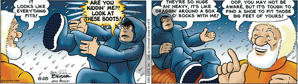 Alley Oop on Wednesday August 28, 2013 Comic Strip